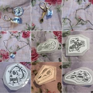 Stickers/Jewelry. COMMENT for info